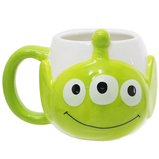 トイストーリー マグカップ ダイカット フェイスマグ エイリアン グッズ 350ml ギフト食器 プレゼント 男の子 女の子