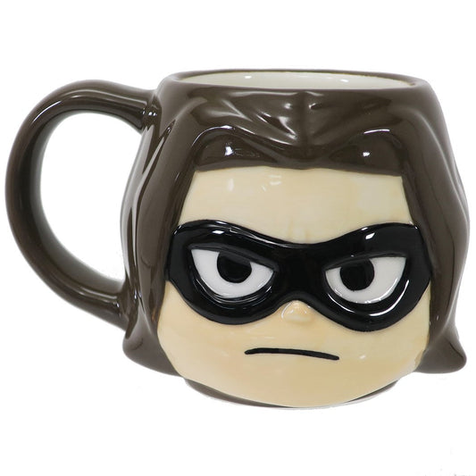 MARVEL × GuriHiru マーベル グッズ マグカップ ダイカット フェイス MUG ウィンターソルジャー プレゼント