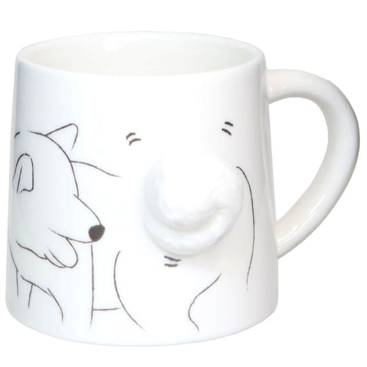 マグカップ アニマル食器 立体動物マグ 犬 いぬ サンアート