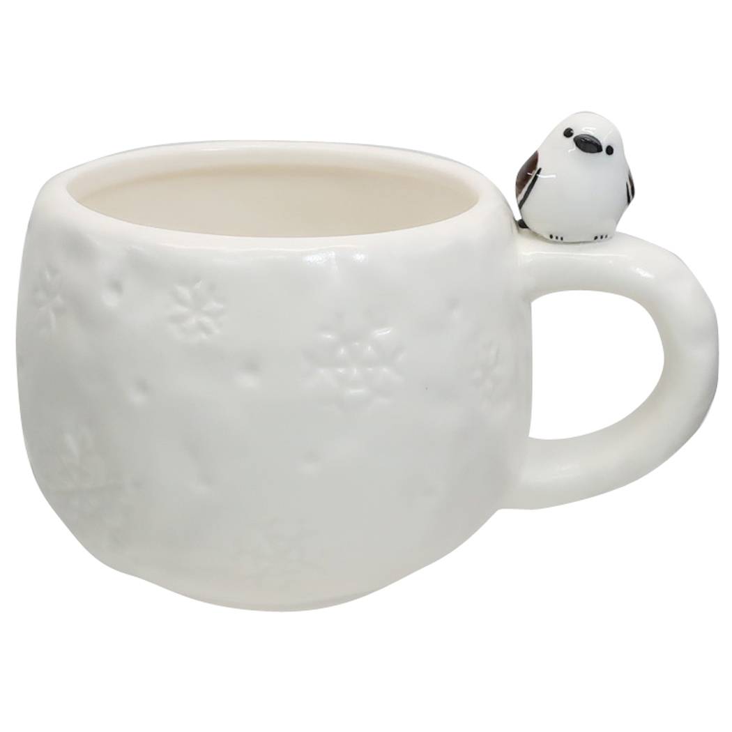 シマエナガ グッズ マグカップ かわいい フィギュア付き MUG プレゼント 男の子 女の子 ギフト