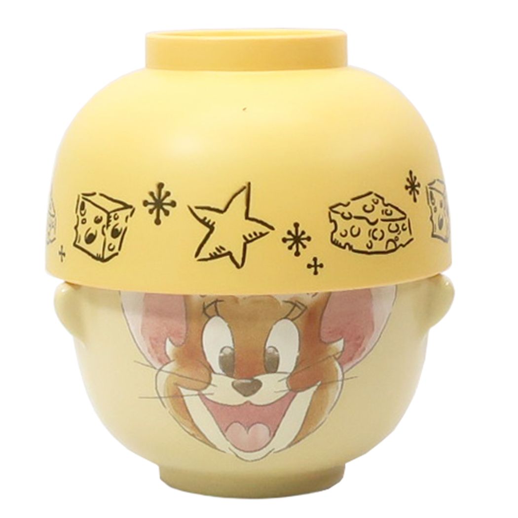 ミニ茶碗 ＆ 汁椀セット トムとジェリー ご飯セット ワーナーブラザース ジェリー プレゼント新生活雑貨 キャラクター 男の子 女の子