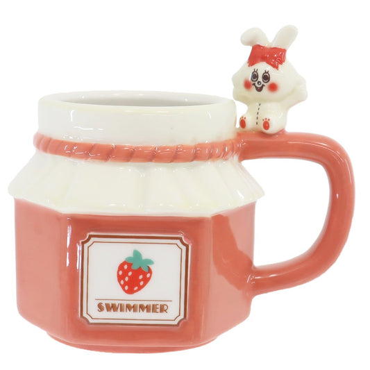 スイマー SWIMMER キャラクター マグカップ フィギュア付き MUG JAM サンアート プレゼント 男の子 女の子 ギフト