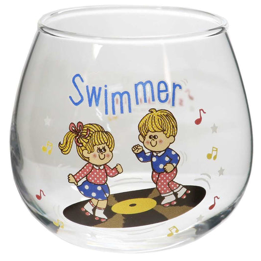 スイマー SWIMMER ゆらゆら タンブラー ガラスコップ BOY＆GIRL キャラクター プレゼント 男の子 女の子 ギフト
