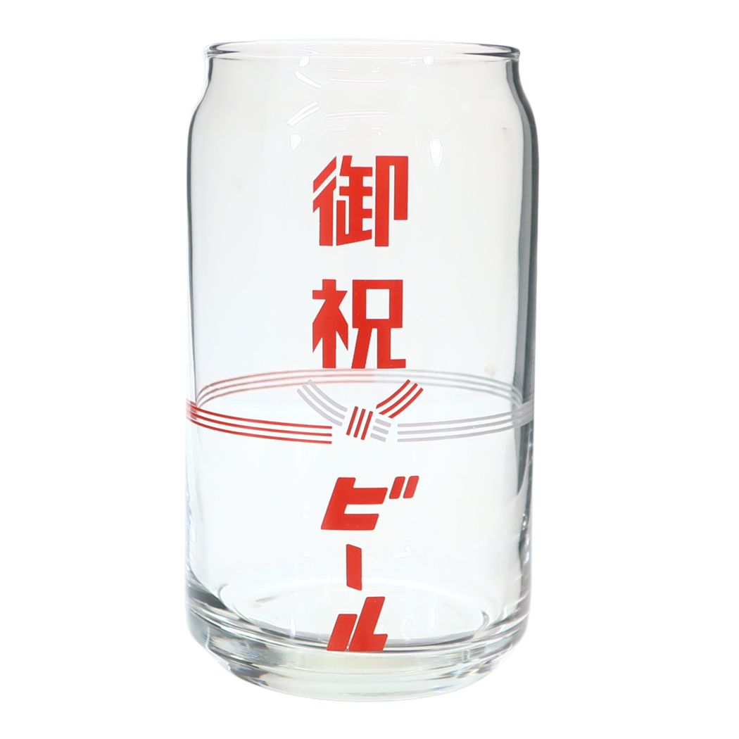 ガラスコップ 缶型グラス 御祝