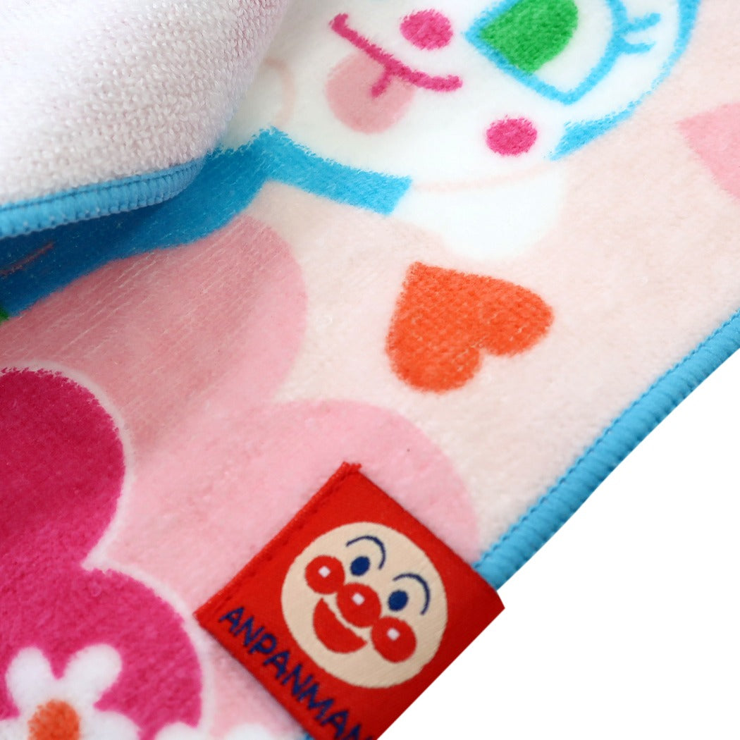 ミニタオル アンパンマン ハンカチタオル ギフトBOX ドキンちゃん チーム 25×25cm プレゼント 男の子 女の子
