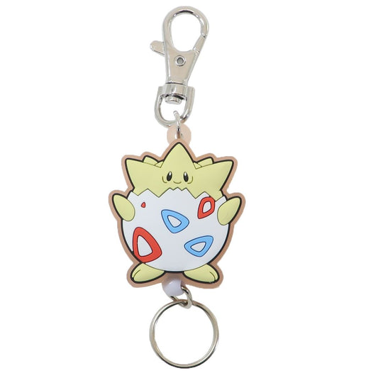 ポケットモンスター ポケモン キャラクター キーリング ラバーリールキーホルダー トゲピー