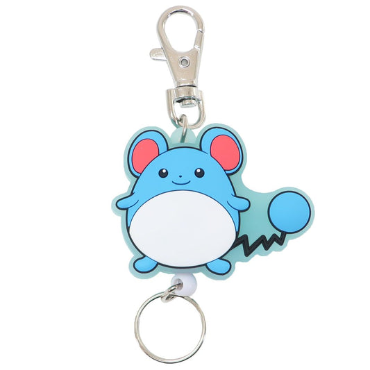 ポケットモンスター ラバーリールキーホルダー キーリング マリル ポケモン キャラクター
