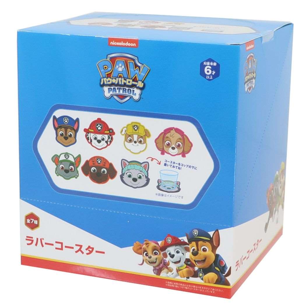 テーブルウェア パウパトロール ラバーコースター 全7種 7個入セット エスケイジャパン