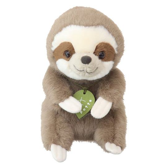 ぬいぐるみ potte プラッシュドールS アニマル ナマケモノ プレゼント
