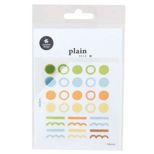シールシート スワテリエ プレーンデコステッカー Plain Deco plain67 デコレーション DECOシール