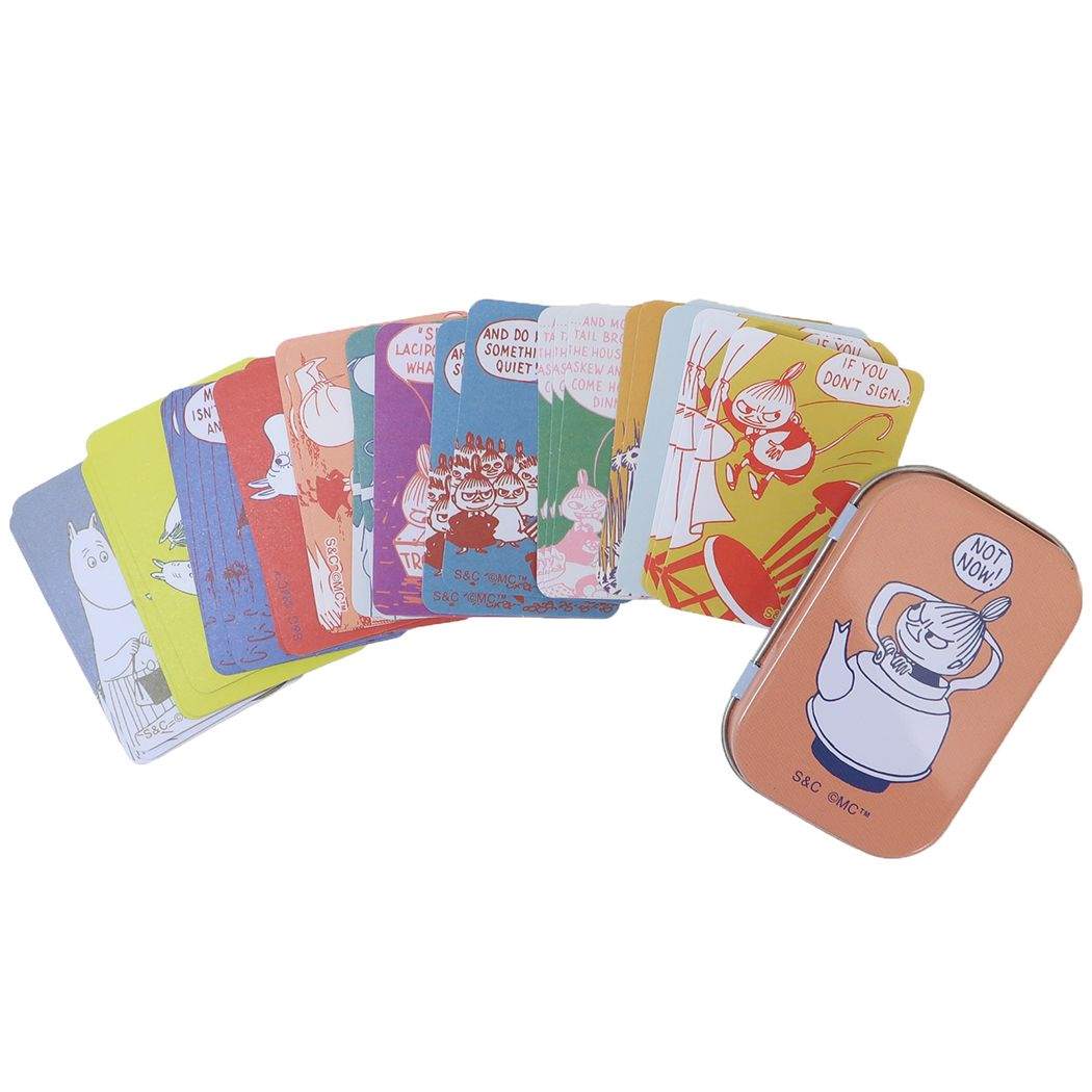 ムーミン グッズ ステッカー キャラクター 缶ケースステッカー
