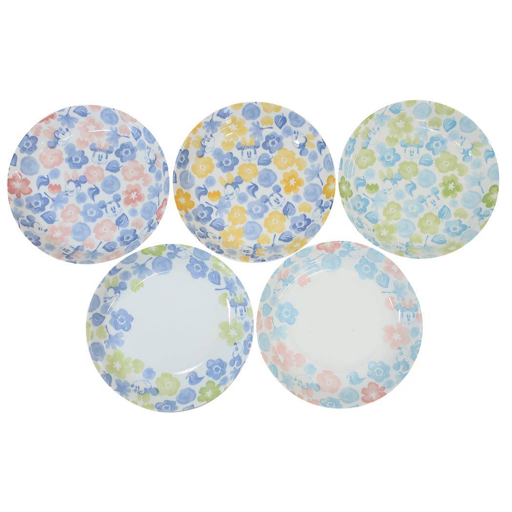 食器ギフトセット ディズニーキャラクター パスタプレートセット フラワー ディズニー 三郷陶器