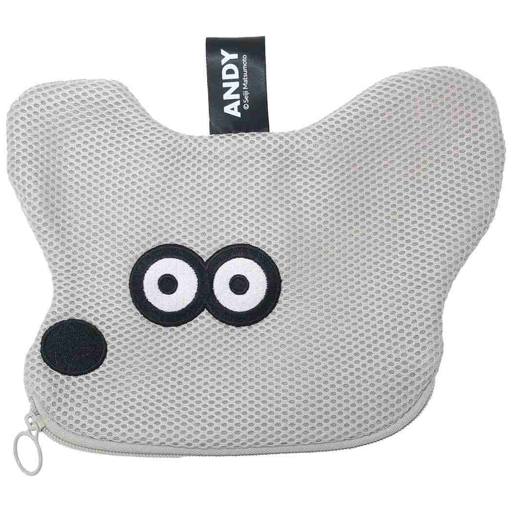 ねずみのANDY グッズ 洗濯ネット キャラクター ランドリーポーチ