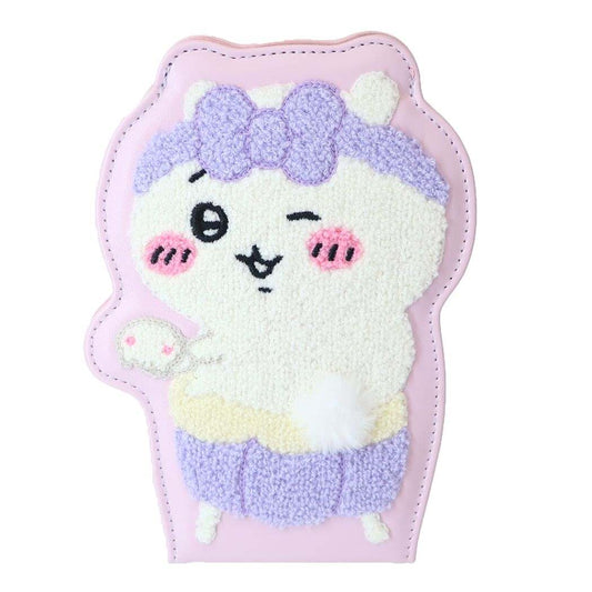 ちいかわ グッズ 手鏡 キャラクター ダイカットファブリックミラー