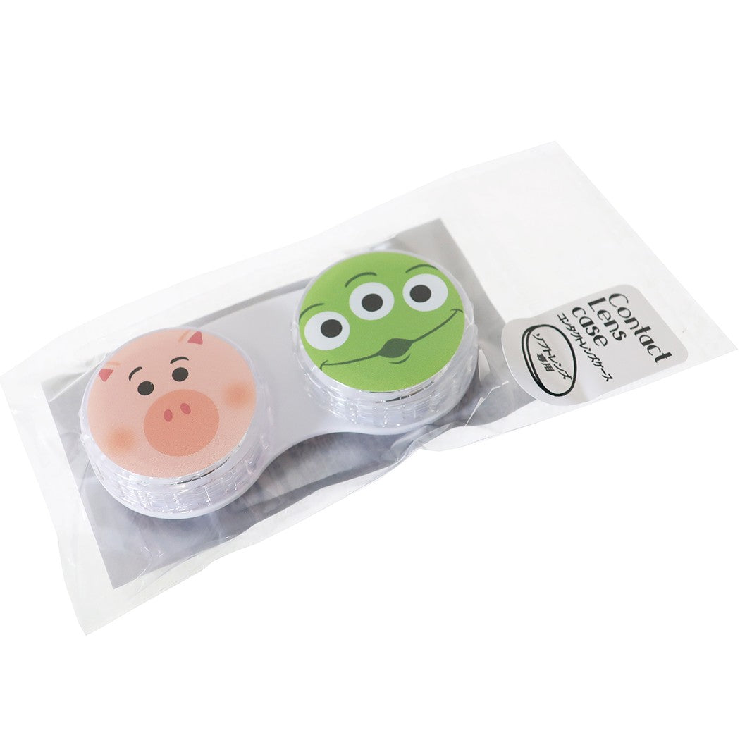 トイストーリー コンタクト用品 コンタクトレンズケース ハム＆エイリアン ディズニー グッズ キャラクター プレゼント 男の子 女の子