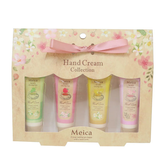 コスメ雑貨 ハンドクリーム4本セット ４本セットフルーツティー MEICA 粧美堂