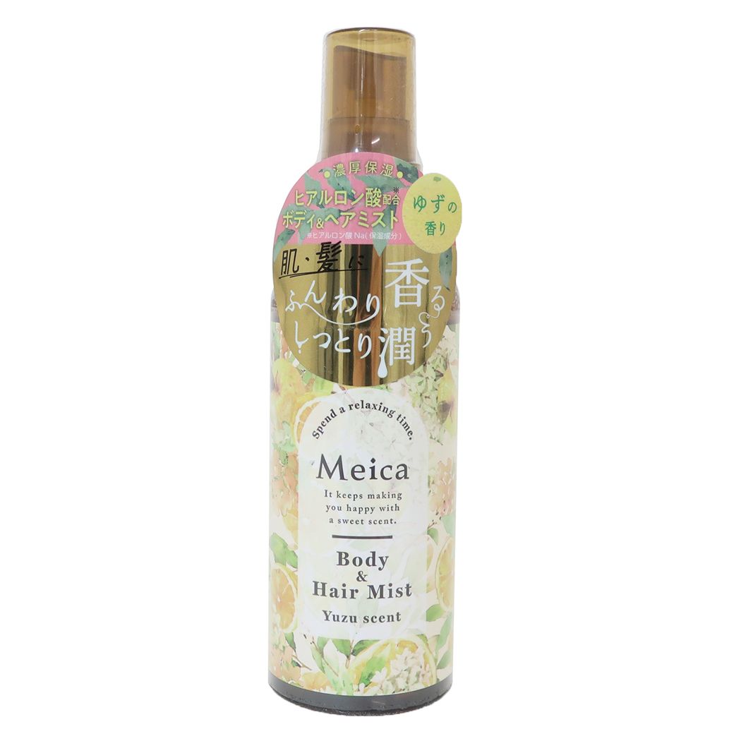 コスメ雑貨 ボディ＆ヘアミストS 柚子 MEICA