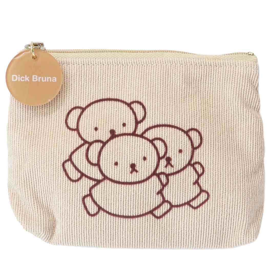 ミッフィー 絵本キャラクター ミニポーチ テッシュポーチ BEIGE ディックブルーナ プレゼント 男の子 女の子 ギフト