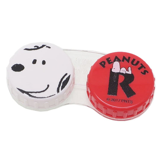 スヌーピー 日本製 ピーナッツ トラベル雑貨 コンタクト用品 キャラクター グッズ SHO-BI SNOOPY コンタクトレンズケース プレ