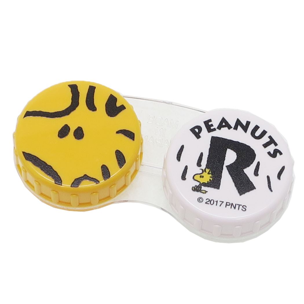スヌーピー コンタクトレンズケース ウッドストック コンタクト用品 キャラクター グッズ 日本製 トラベル雑貨 プレゼント 男の子 女