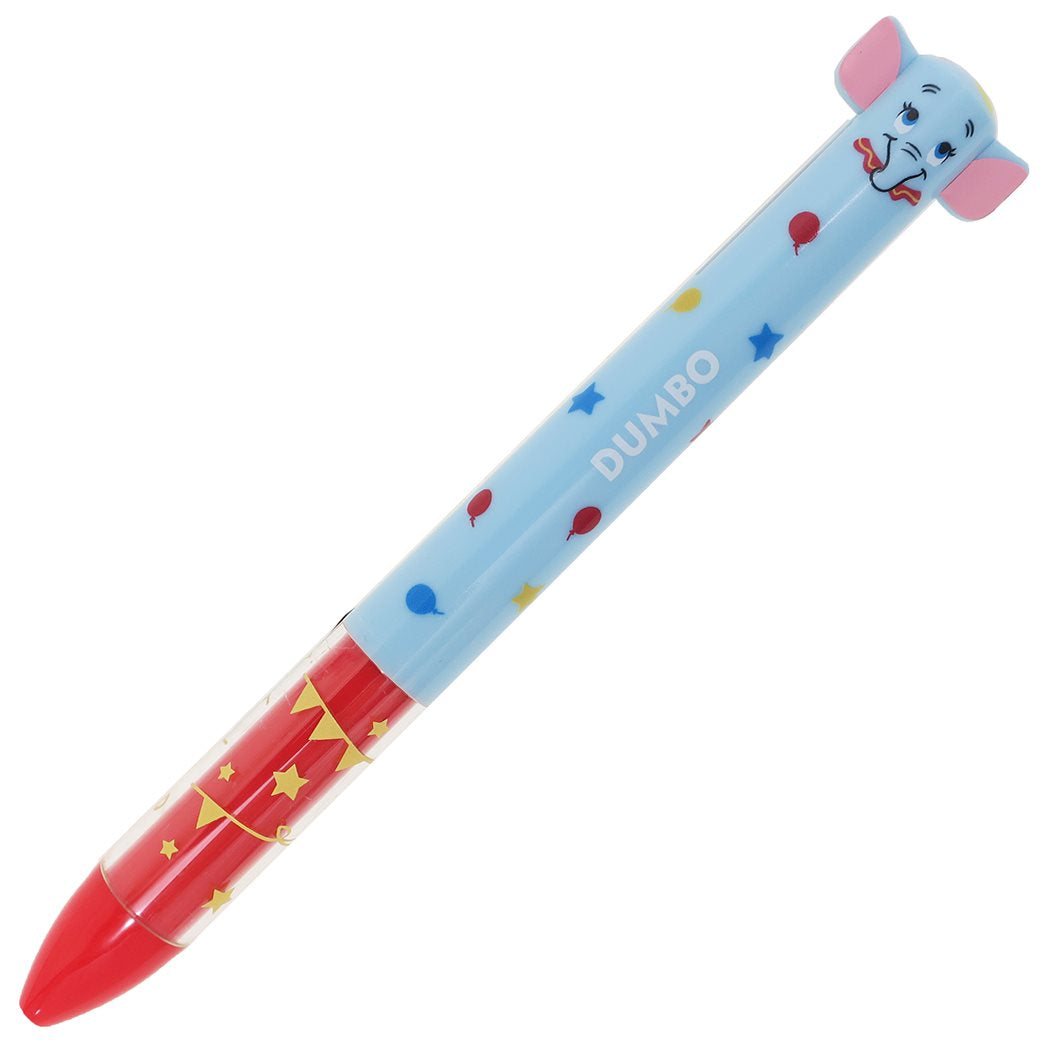 ダンボ 黒赤2色ボールペン mimiペン DUMBO2 ディズニー サカモト 筆記用具 文具 キャラクター グッズ プレゼント 男の子