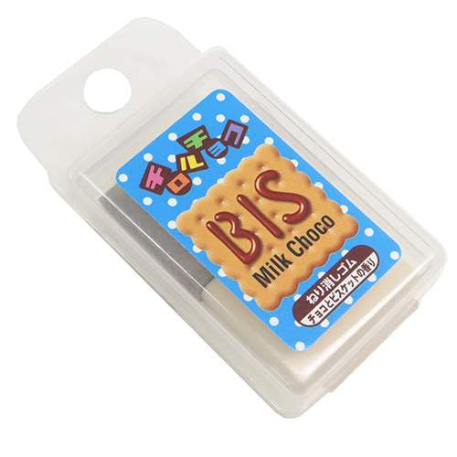 おやつキャラクター チロルチョコ 消しゴム 香り付き ねり消しゴム ステーショナリー グッズ サカモト ねりけし 文房具 プレゼント