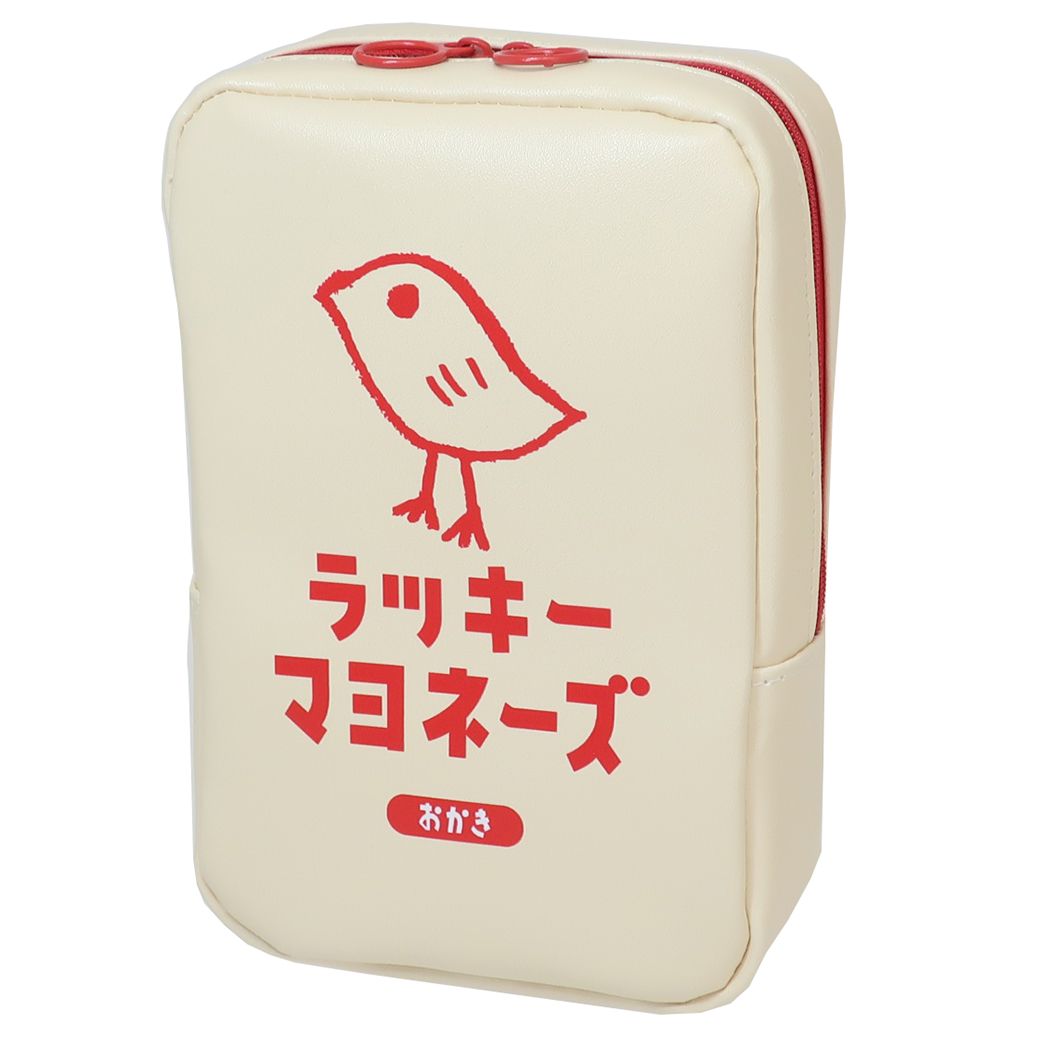 ラッキーマヨネーズ おもしろ雑貨 ペンケース ペンポーチ 新入学