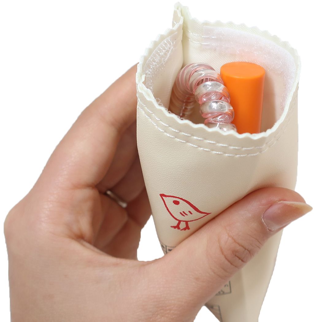 ラッキーマヨネーズ おもしろ雑貨 ミニポーチ フラットポーチ 新入学