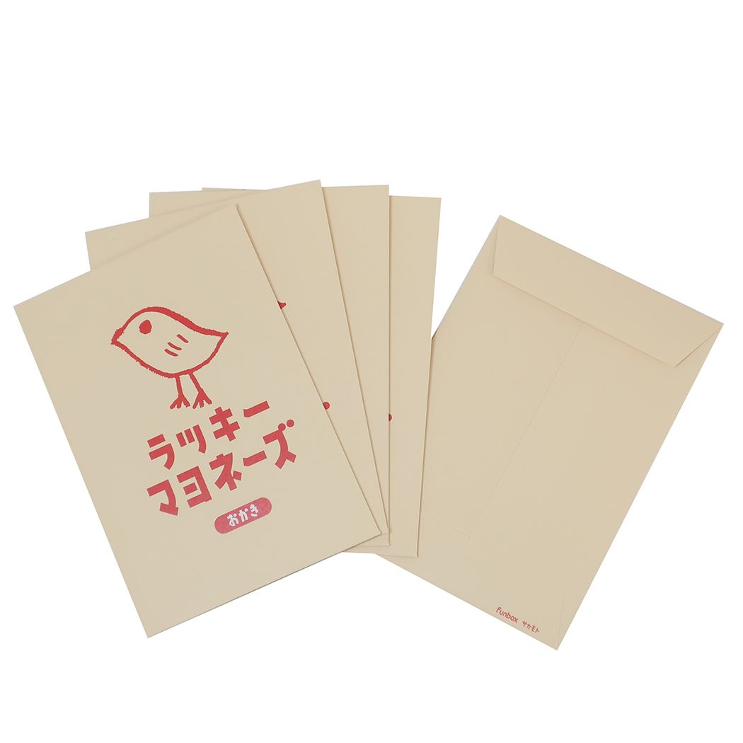 ラッキーマヨネーズ グッズ グリーティングカード おもしろ雑貨 メッセージカードセット