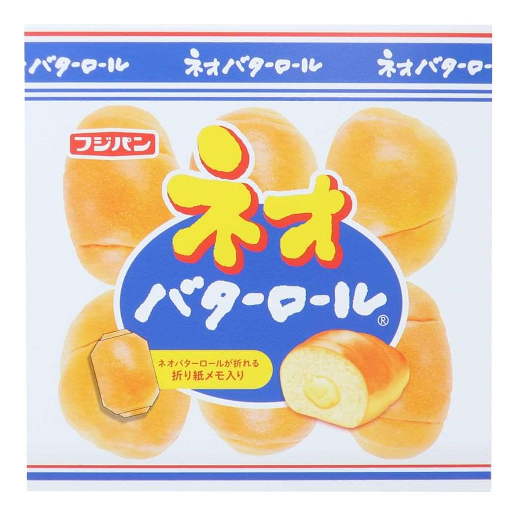 スクエアメモ フジパン メモ帳 funbox ネオバターロール