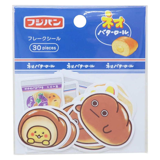 ダイカットミニシール フジパン フレークシール funbox ネオバターロール