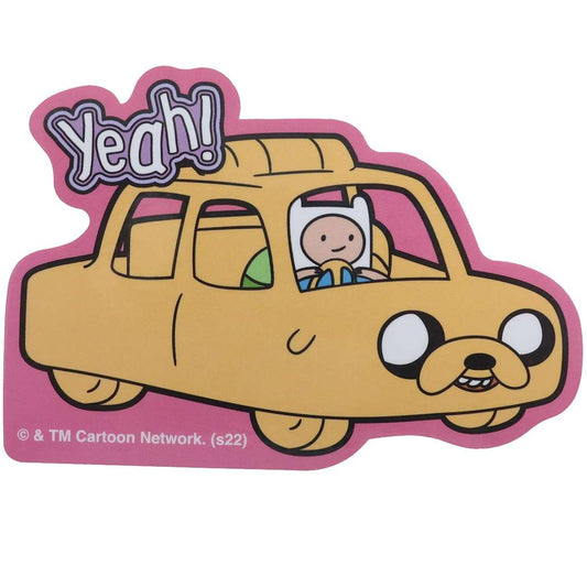アドベンチャータイム ダイカットビニールステッカー ビッグシール キャラクター くるま プレゼント 男の子 女の子 ギフト