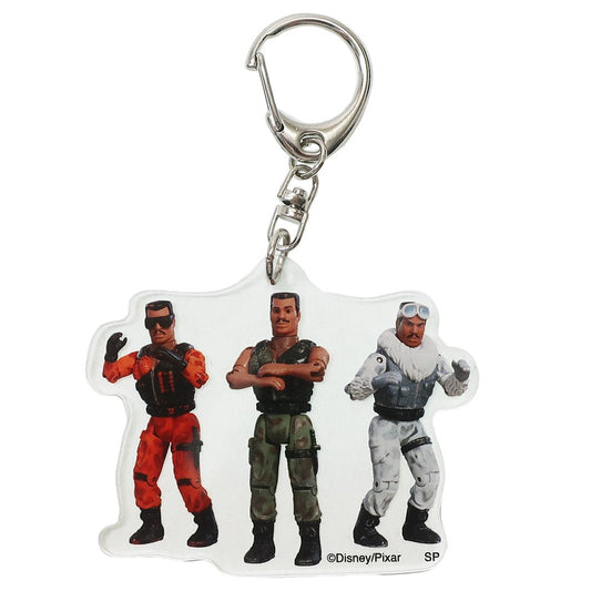 トイストーリー 4 ダイカット アクリル キーホルダー キーホルダー コンバット カール ジュニアズ ディズニー プレゼント 男の子