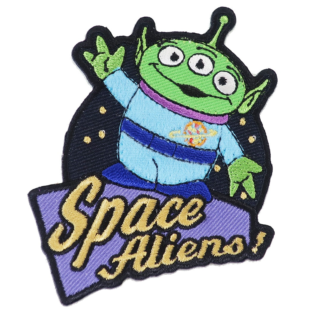 ワッペン トイストーリー 4 アイロン パッチ ディズニー エイリアン 手芸用品 キャラクター グッズ プレゼント 男の子