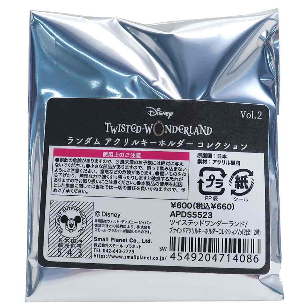 ツイステッドワンダーランド ディズニー キャラクター キーホルダー ランダム アクリルキーホルダー コレクション Ｖｏｌ.2 スモールプラネットセー