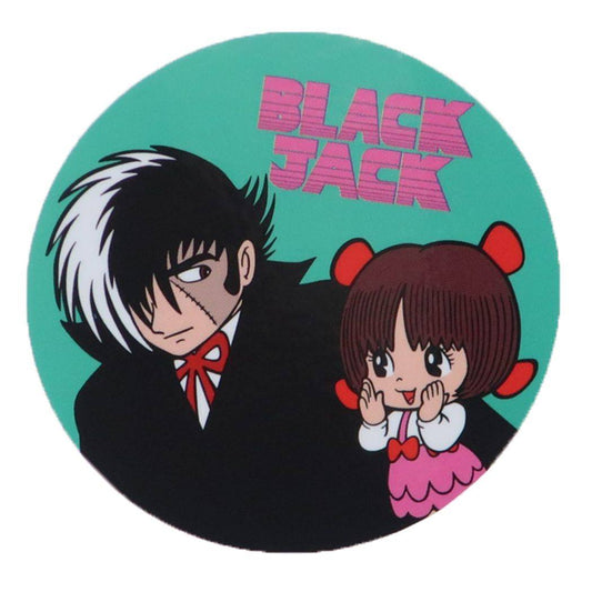 ステッカーキャラクター 手塚アニメ キャラステ ブラックジャックとピノコ/サークル 手塚治虫 スモールプラネット