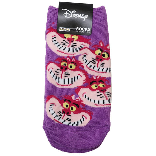 ふしぎの国のアリス キッズ ソックス 子供用 靴下 チェシャ猫いっぱい ディズニー グッズ キャラクター プレゼント 男の子