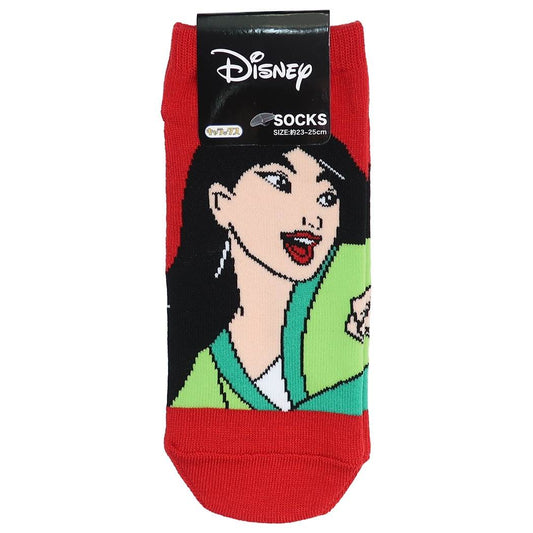 ムーラン ディズニー グッズ 女性用 靴下 レディース ソックス レッド スモールプラネット プレゼント 男の子 女の子 ギフト