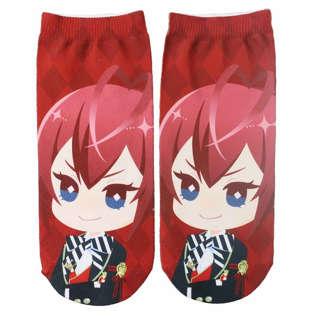 ツイステッドワンダーランド 女性用靴下 23～25cm ディズニー レディース プリント ソックス リドル スモールプラネット プ