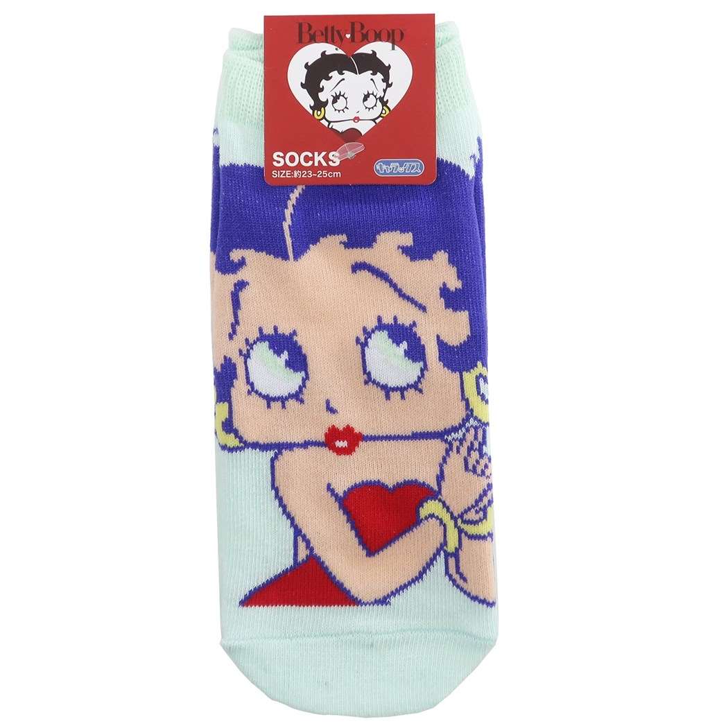 ベティブープ BETTY BOOP キャラクター 女性用 靴下 レディースソックス ハンドポーズ スモールプラネット プレゼント 男の