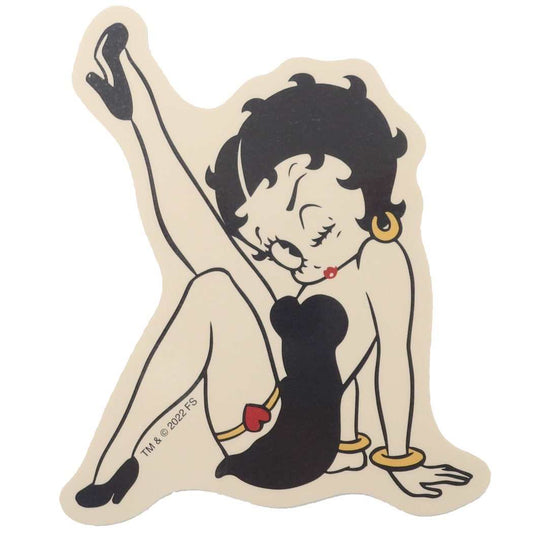ベティブープ ステッカー ダイカット ビニール ビッグ シール ポーズ BETTY BOOP スモールプラネット プレゼント 男の子