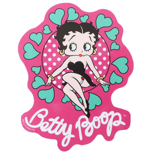 ベティブープ キャラクター ビッグシール アウトドアステッカー ハート BETTY BOOP プレゼント 男の子 女の子 ギフト