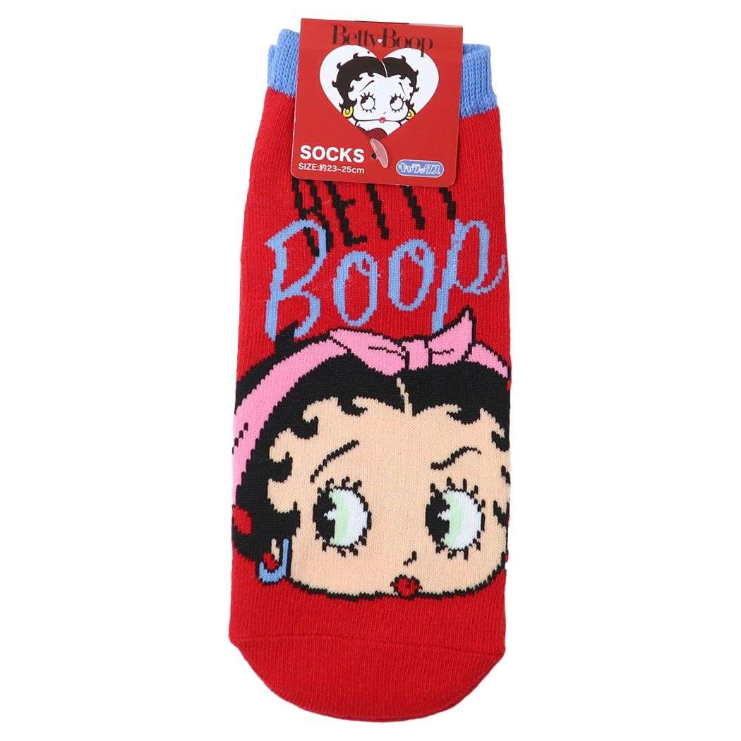 ベティブープ BETTY BOOP キャラクター 女性用靴下 レディースソックス カチューシャ