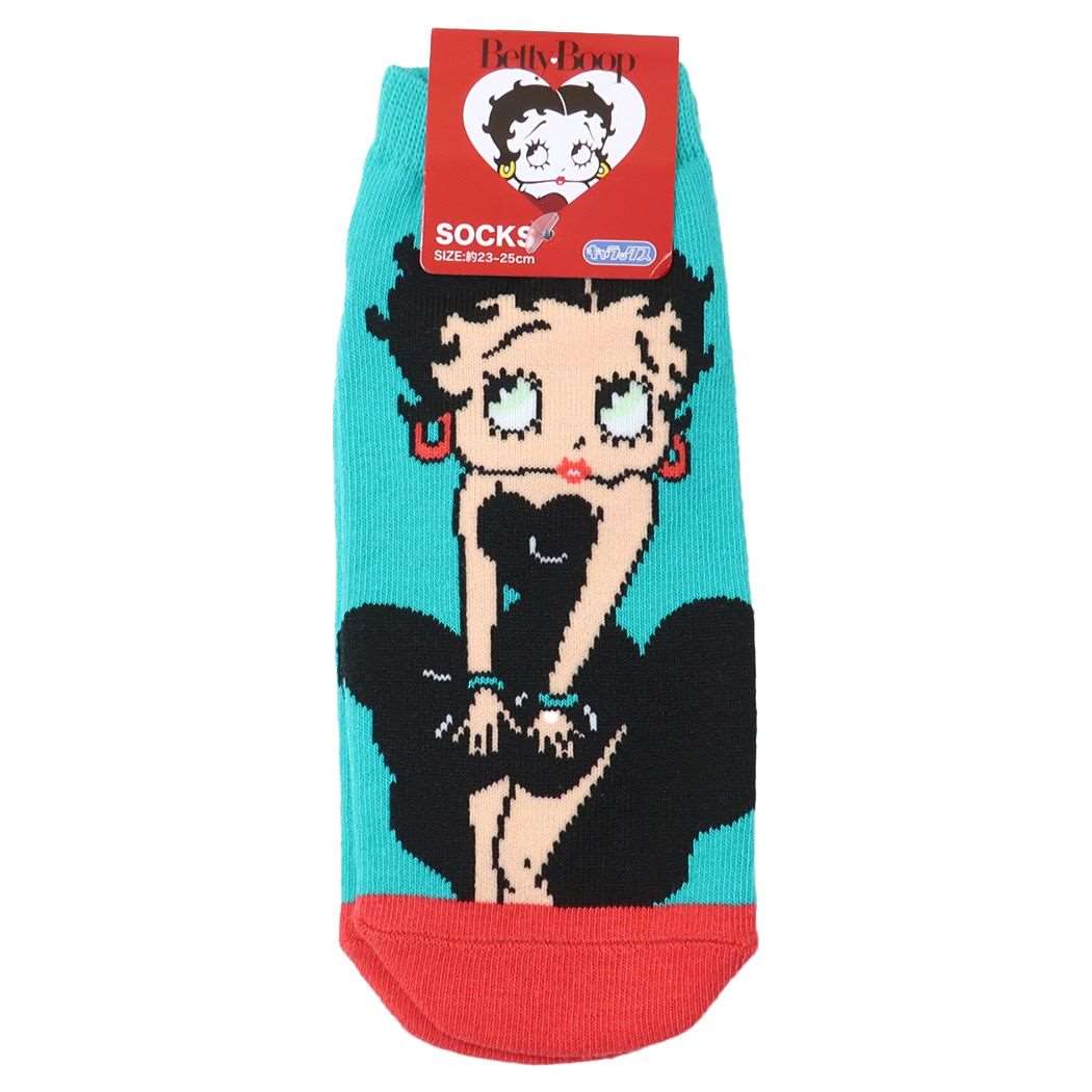 ベティブープ レディースソックス 女性用靴下 ひらり BETTY BOOP キャラクター