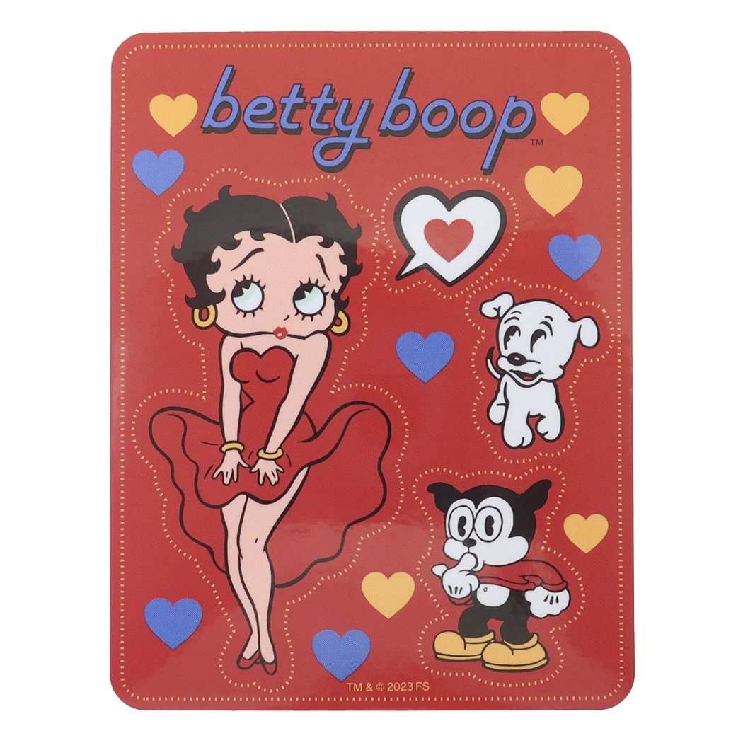 ベティブープ BETTY BOOP キャラクター ダイカットシール キャラクターステッカー 集合
