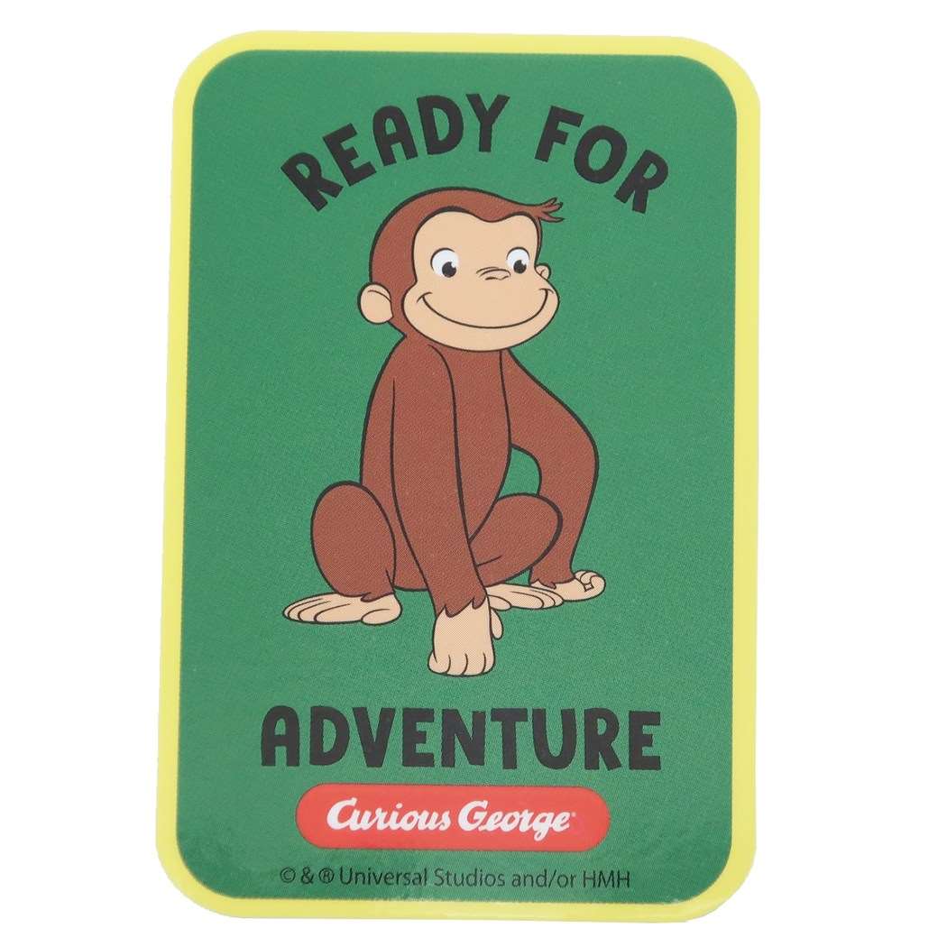 ステッカー ダイカット ビニール おさるのジョージ アドベンチャー スモールプラネット シール デコシール 防水 プレゼント 男の子