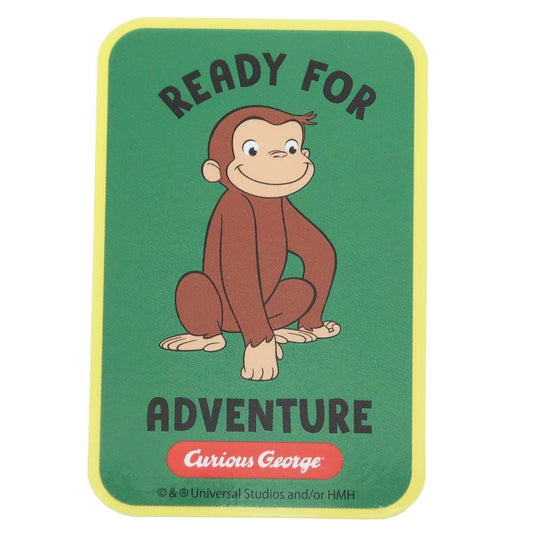 ステッカー ダイカット ビニール おさるのジョージ アドベンチャー スモールプラネット シール デコシール 防水 プレゼント 男の子