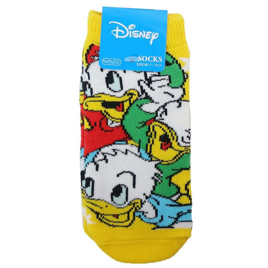 ヒューイ デューイ ルーイ 子供用 靴下 キッズソックス わーい ディズニー スモールプラネット キャラックス プチギフト 子ども 女の子 男の子クリ