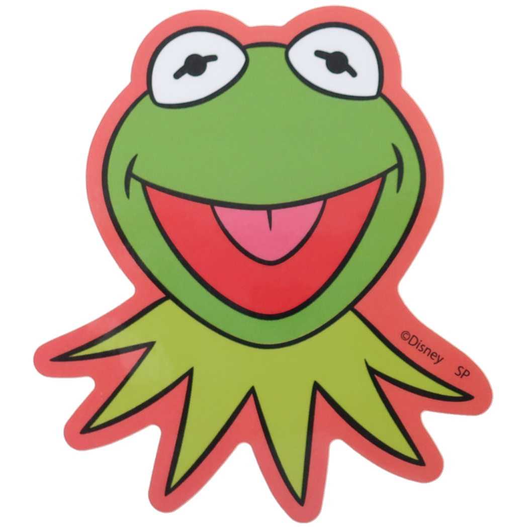 ザ マペッツ ビッグ シール ステッカー ダイカット ビニール カーミット THE MUPPETS プレゼント 男の子 女の子 ギフト