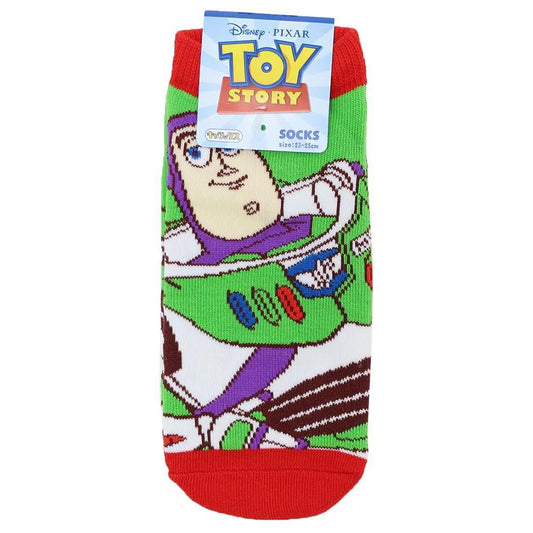 トイストーリー キャラクター 女性用靴下 レディースソックス バズライトイヤー ポーズ ディズニー プレゼント 男の子 女の子 ギフト